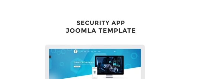 Shield - Template Joomla Aplikasi Keamanan Terbaik - Fitur Gambar 1