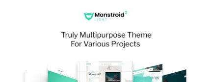 Monstroid2 Light - Template Situs Web Serbaguna - Fitur Gambar 1