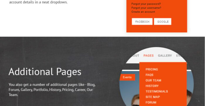 Template Blog Sekolah Joomla - Fitur Gambar 3