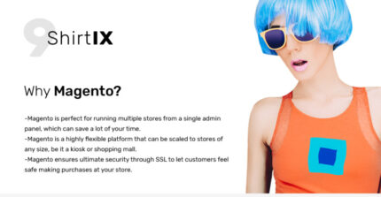 ShirtIX - Tema Magento Responsif Toko Kaos - Fitur Gambar 1