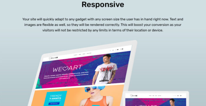 ShirtIX - Tema Magento Responsif Toko Kaos - Fitur Gambar 3