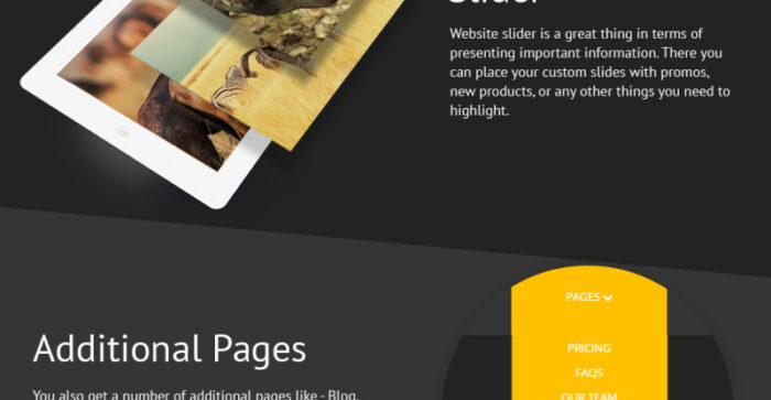 Template Joomla Responsif Satwa Liar - Fitur Gambar 4