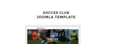 Sepak Bola - Template Joomla Responsif Klub Sepak Bola - Fitur Gambar 1