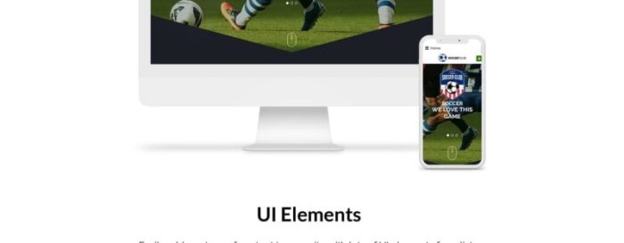 Sepak Bola - Template Joomla Responsif Klub Sepak Bola - Fitur Gambar 2