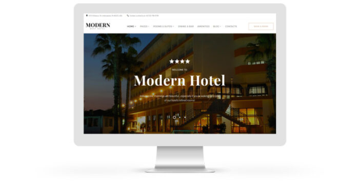 Modern - Template Situs Web Multihalaman Responsif Hotel Woods - Fitur Gambar 3