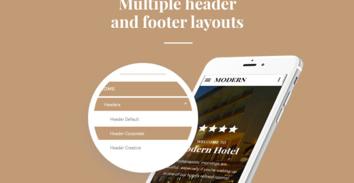 Modern - Template Situs Web Multihalaman Responsif Hotel Woods - Fitur Gambar 9