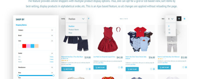 Kiddo - Tema Magento Fashion Anak-anak - Fitur Gambar 12