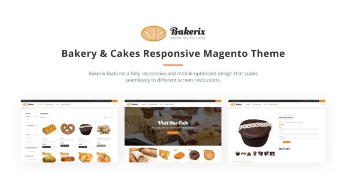 Bakerix - Tema Magento Responsif untuk Toko Roti & Kue - Fitur Gambar 3