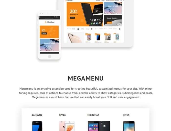 Mobillaso - Tema Magento Responsif Toko Seluler - Fitur Gambar 3