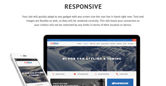 Carilli - Tema Magento Car Tuning - Fitur Gambar 3