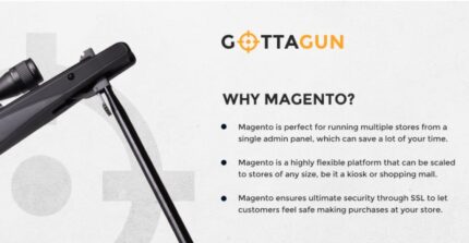 GottaGun - Tema Magento Gun Shop - Fitur Gambar 1