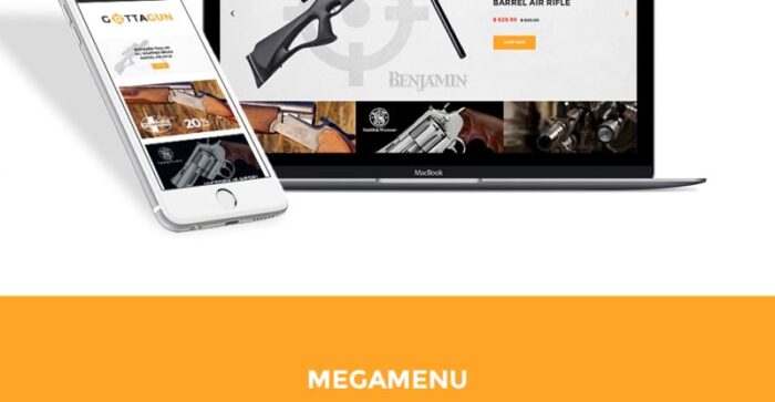 GottaGun - Tema Magento Gun Shop - Fitur Gambar 4