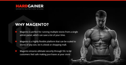 Hard Gainer - Toko Nutrisi Olahraga Tema Magento Responsif - Fitur Gambar 1