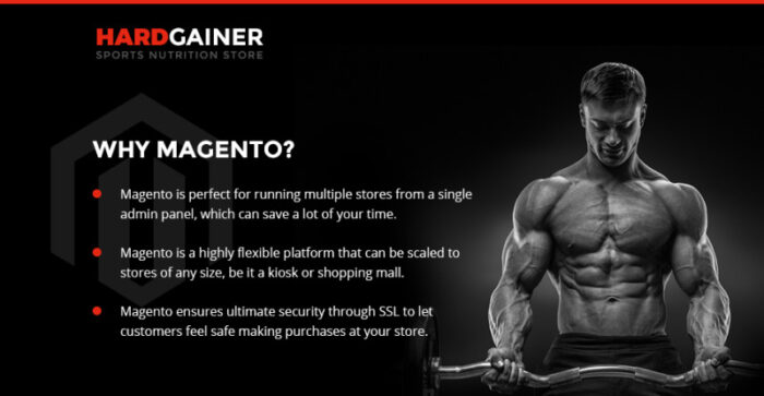 Hard Gainer - Toko Nutrisi Olahraga Tema Magento Responsif - Fitur Gambar 1