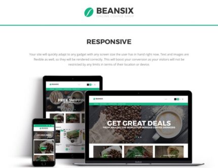 Beansix - Tema Magento Kedai Kopi - Fitur Gambar 1