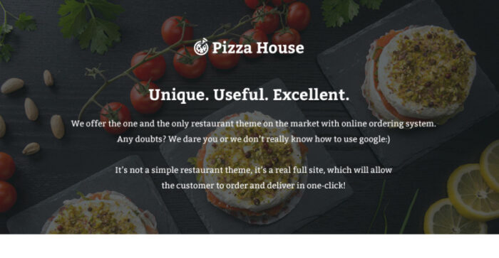 Pizza House - Restoran Pizza Dengan Sistem Pemesanan Online Template OpenCart - Fitur Gambar 1