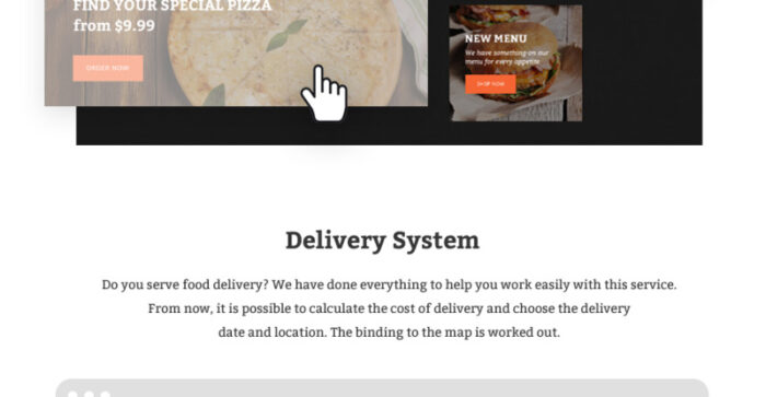 Pizza House - Restoran Pizza Dengan Sistem Pemesanan Online Template OpenCart - Fitur Gambar 5