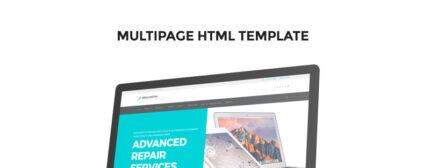 BrilliantFix - Template Situs Web Pusat Layanan - Fitur Gambar 1