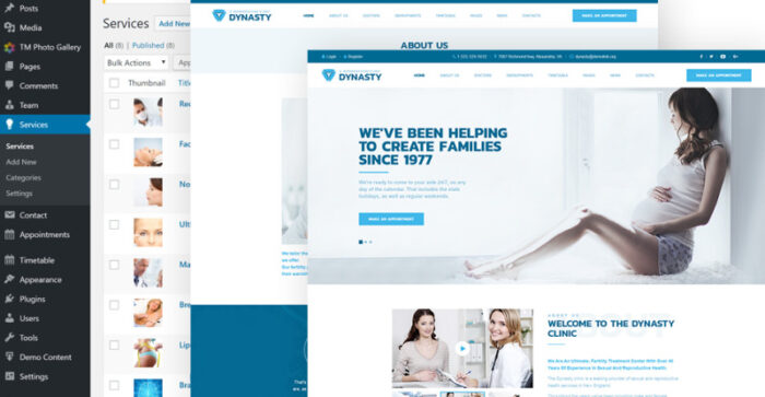 Dynasty - Tema WordPress Responsif Klinik Reproduksi - Fitur Gambar 4