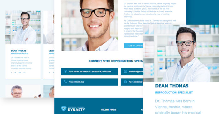 Dynasty - Tema WordPress Responsif Klinik Reproduksi - Fitur Gambar 7