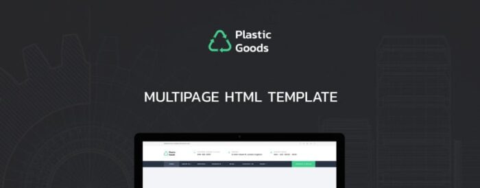 Barang Plastik - Template Situs Web Bisnis Multihalaman - Fitur Gambar 1