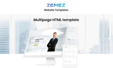 Templat Situs Web HTML Multihalaman Partai Politik Kebebasan - Fitur Gambar 1