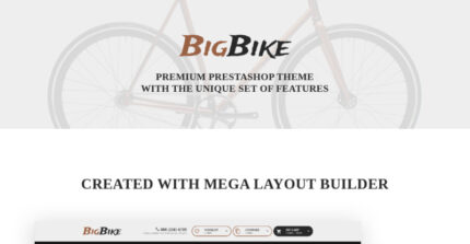 BigBike - Tema PrestaShop Responsif Toko Sepeda - Fitur Gambar 1