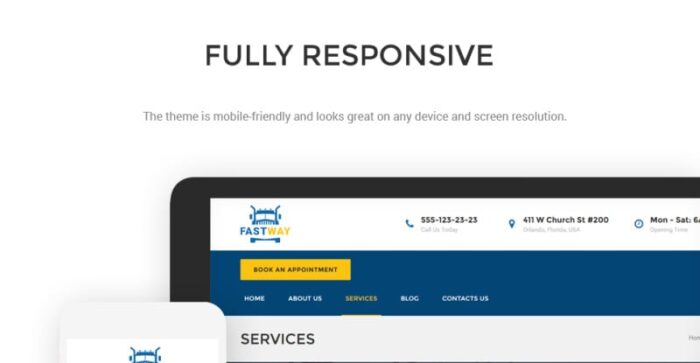 FastWay - Tema WordPress Responsif Perusahaan Transportasi - Fitur Gambar 16