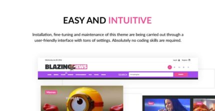 BlazingNews - Tema WordPress Responsif Majalah Berita - Fitur Gambar 1