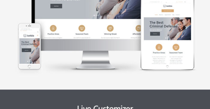 Justizia - Tema WordPress Responsif Layanan Pengacara - Fitur Gambar 11