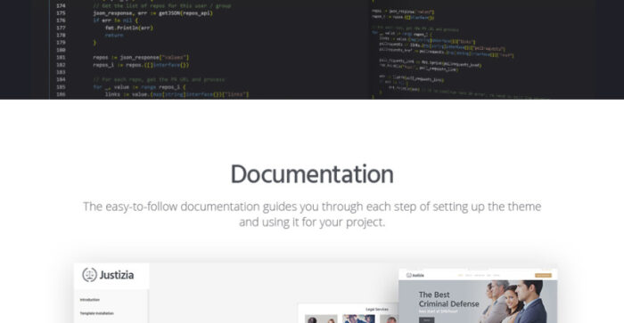 Justizia - Tema WordPress Responsif Layanan Pengacara - Fitur Gambar 16