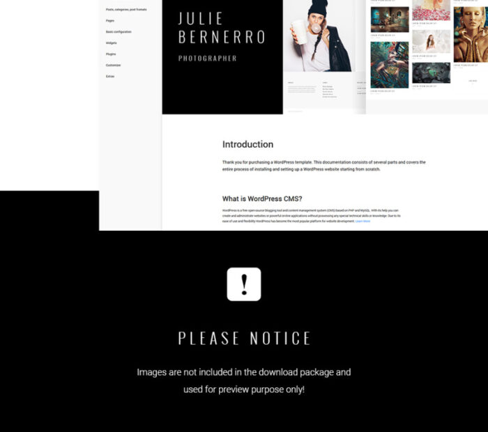 Julie Bernerro - Tema WordPress Responsif Portofolio Fotografer - Fitur Gambar 20