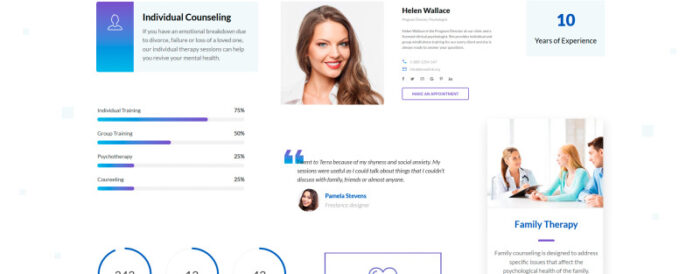 Terra - Template Situs Web Responsif Psikolog - Fitur Gambar 3