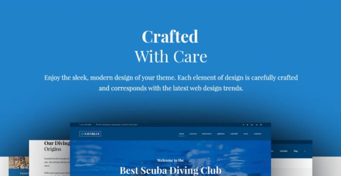 NavyBlue - Tema WordPress Responsif Klub Selam Skuba - Fitur Gambar 7