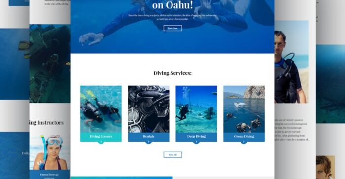 NavyBlue - Tema WordPress Responsif Klub Selam Skuba - Fitur Gambar 8