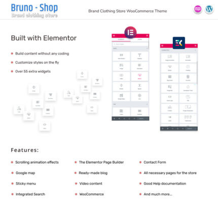 Bruno-Shop - Tema WooCommerce Toko Pakaian Multifungsi - Fitur Gambar 1