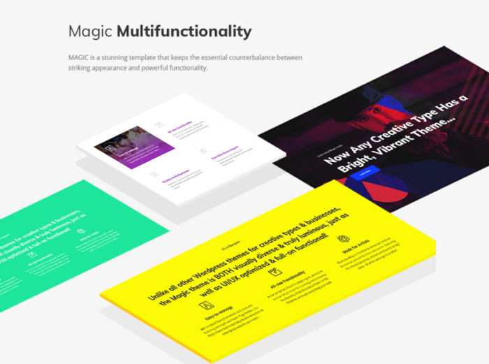 Magic - Tema WordPress Kreatif Serbaguna - Fitur Gambar 11
