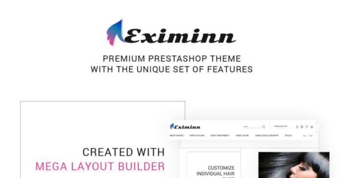 Tema PrestaShop Responsif Eximinn - Fitur Gambar 1