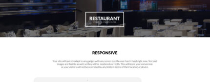 Template Joomla Responsif Restoran Eropa - Fitur Gambar 1