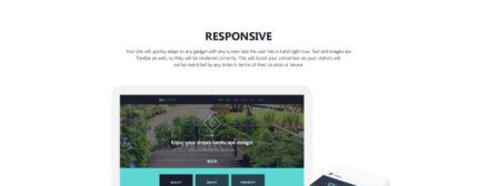 Template Joomla Responsif Desain Lanskap - Fitur Gambar 1