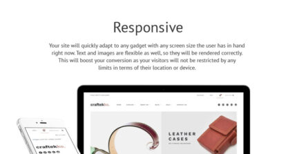 Craftekko - Tema Shopify Responsif Tas Tangan - Fitur Gambar 1