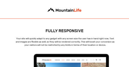 MountainLife - Climber's Gear Magento Theme - Fitur Gambar 1