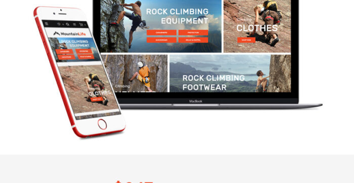 MountainLife - Climber's Gear Magento Theme - Fitur Gambar 2