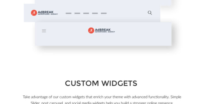 AdBreak - Tema WordPress Perusahaan Periklanan - Fitur Gambar 14