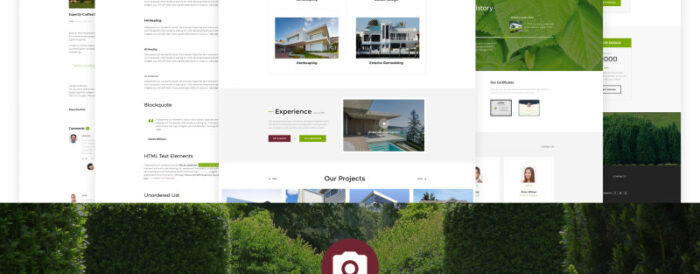 Template Situs Web Responsif Clark Exterior Design - Fitur Gambar 7