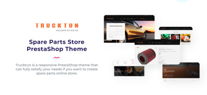 Trucktun - Toko Suku Cadang E-dagang Tema Bootstrap PrestaShop Bersih - Fitur Gambar 3