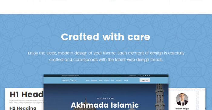 Tema WordPress Akhmada - Islamic Center - Fitur Gambar 9