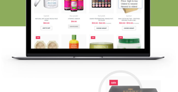 Tema Shopify Responsif Toko Kosmetik - Fitur Gambar 6