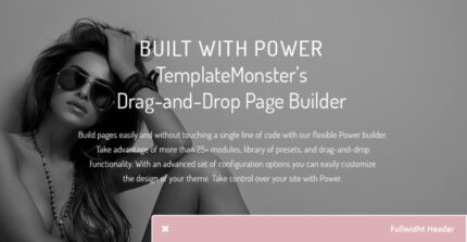 Peony - Tema WordPress Agensi Pemodelan Mode - Fitur Gambar 1