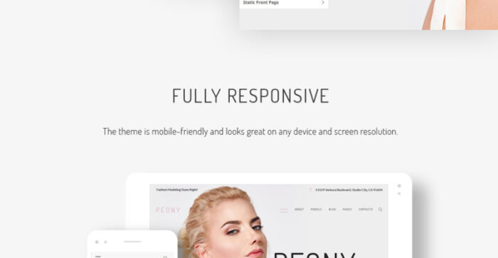 Peony - Tema WordPress Agensi Pemodelan Mode - Fitur Gambar 19